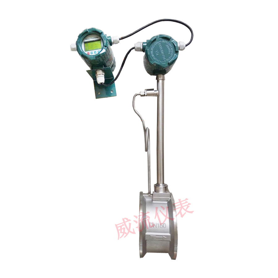 Double head，Flanged card，Chinese display，Vortex Flowmet