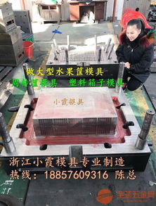 塑料模具 塑膠折疊周轉(zhuǎn)箱模具 pp塑膠折疊零件盒模具開模工廠