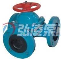 G49J-10三通式襯膠隔膜閥 高效可靠的流體控制解決方案